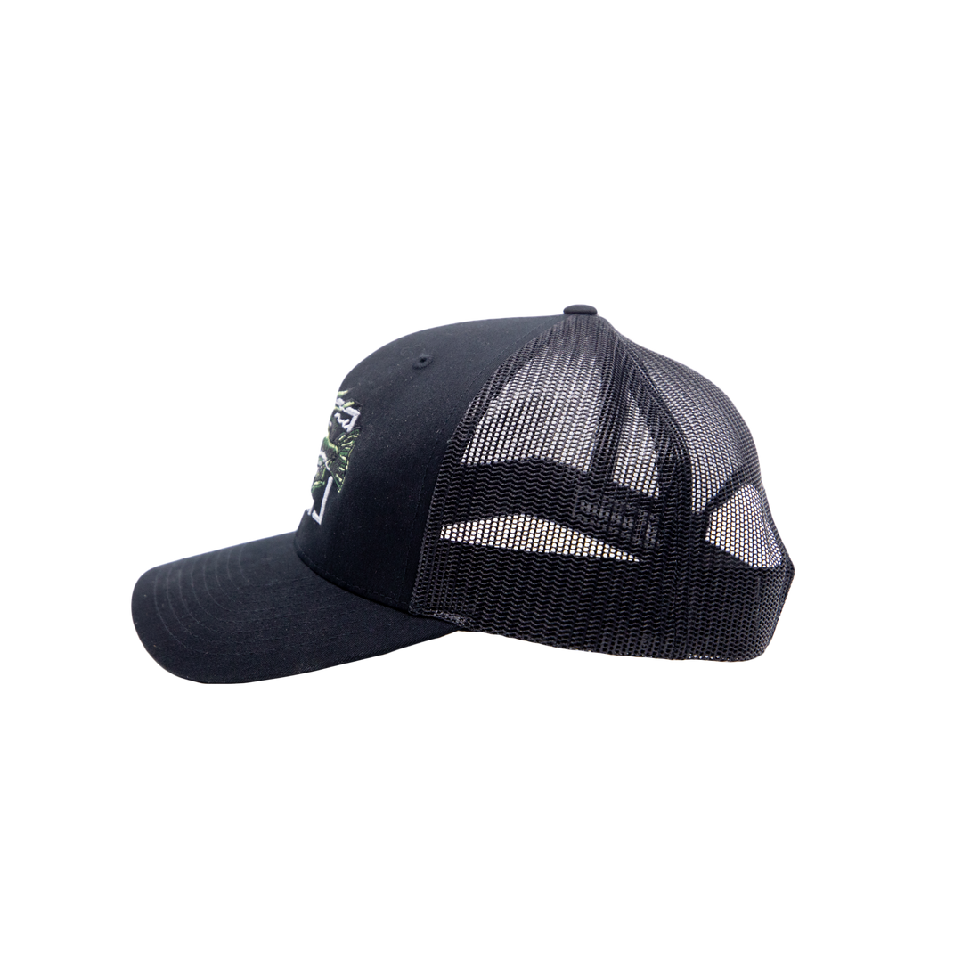 Black Mondo Bite Hat