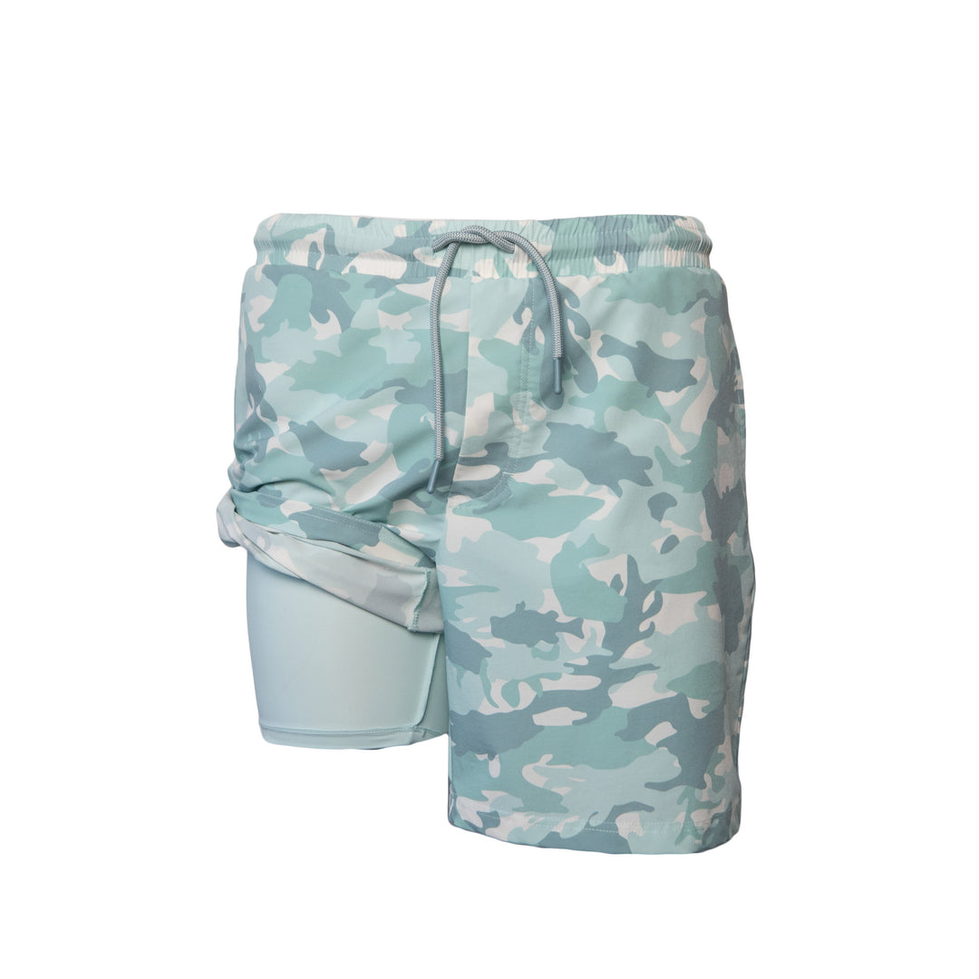 Aqua Bait Camo (More Than Just) Boat Shorts