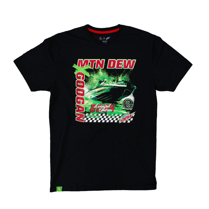 GOOGAN SQUAD X MTN DEW BASS CAR CRUISIN' T-SHIRT