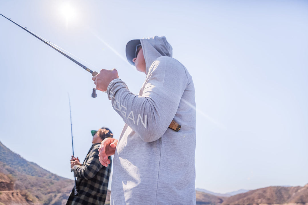 Grey Heather Hooded Long Sleeve