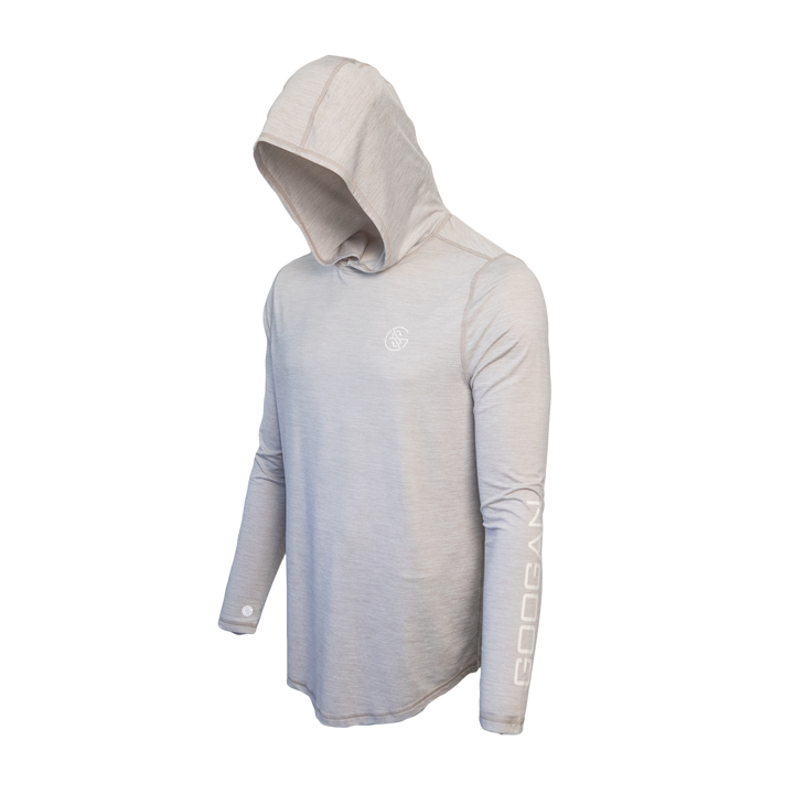 Grey Heather Hooded Long Sleeve