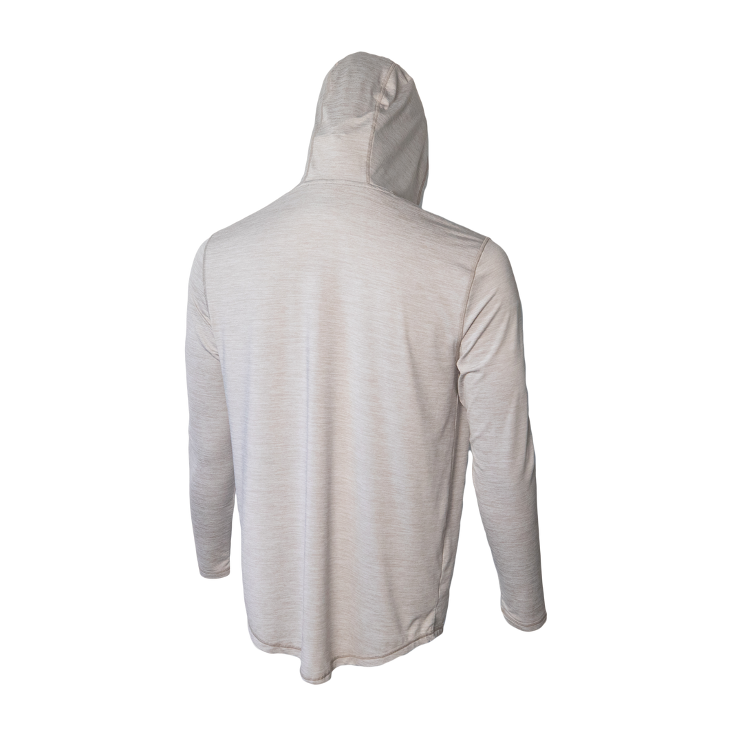 Grey Heather Hooded Long Sleeve