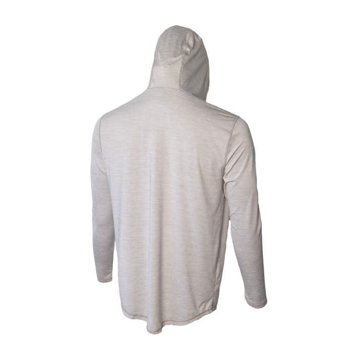 Grey Heather Hooded Long Sleeve