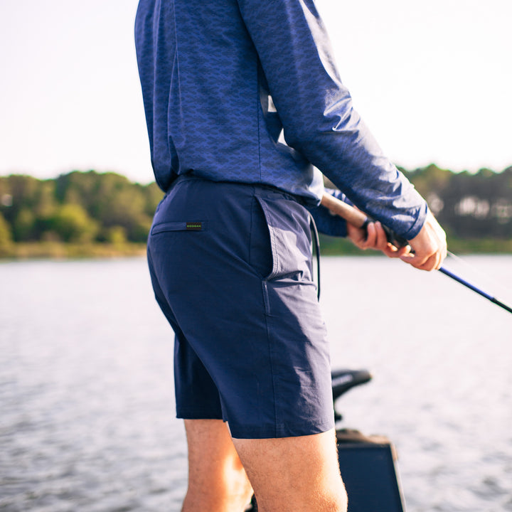 Deep Blue (More Than Just) Boat Shorts