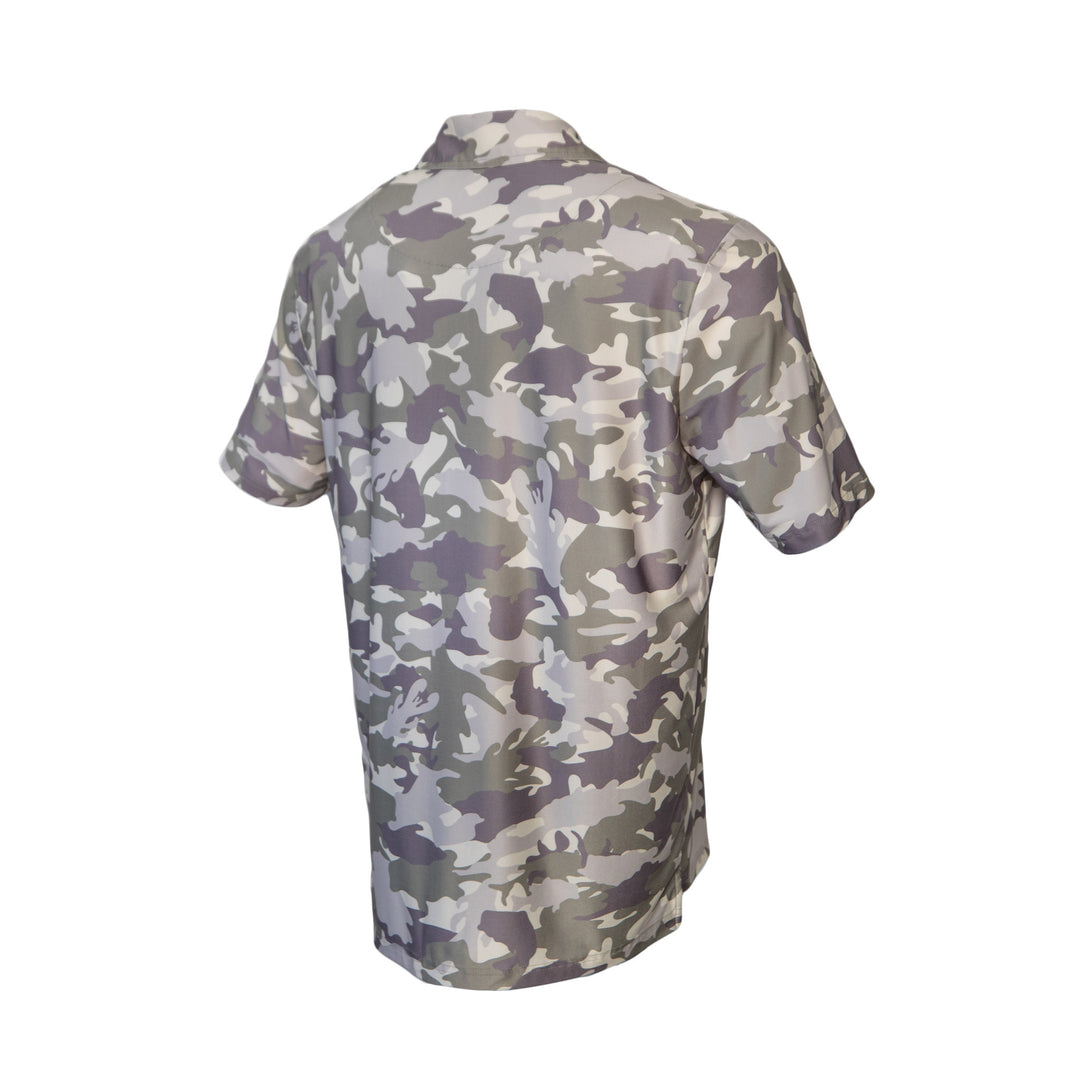 Olive Bait Camo Polo