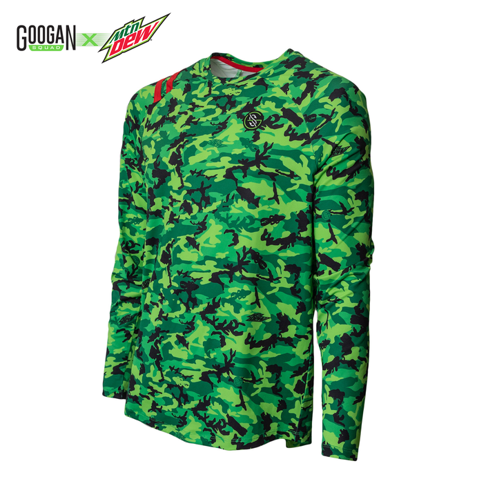 GOOGAN SQUAD X MTN DEW LONG SLEEVE CREW NECK