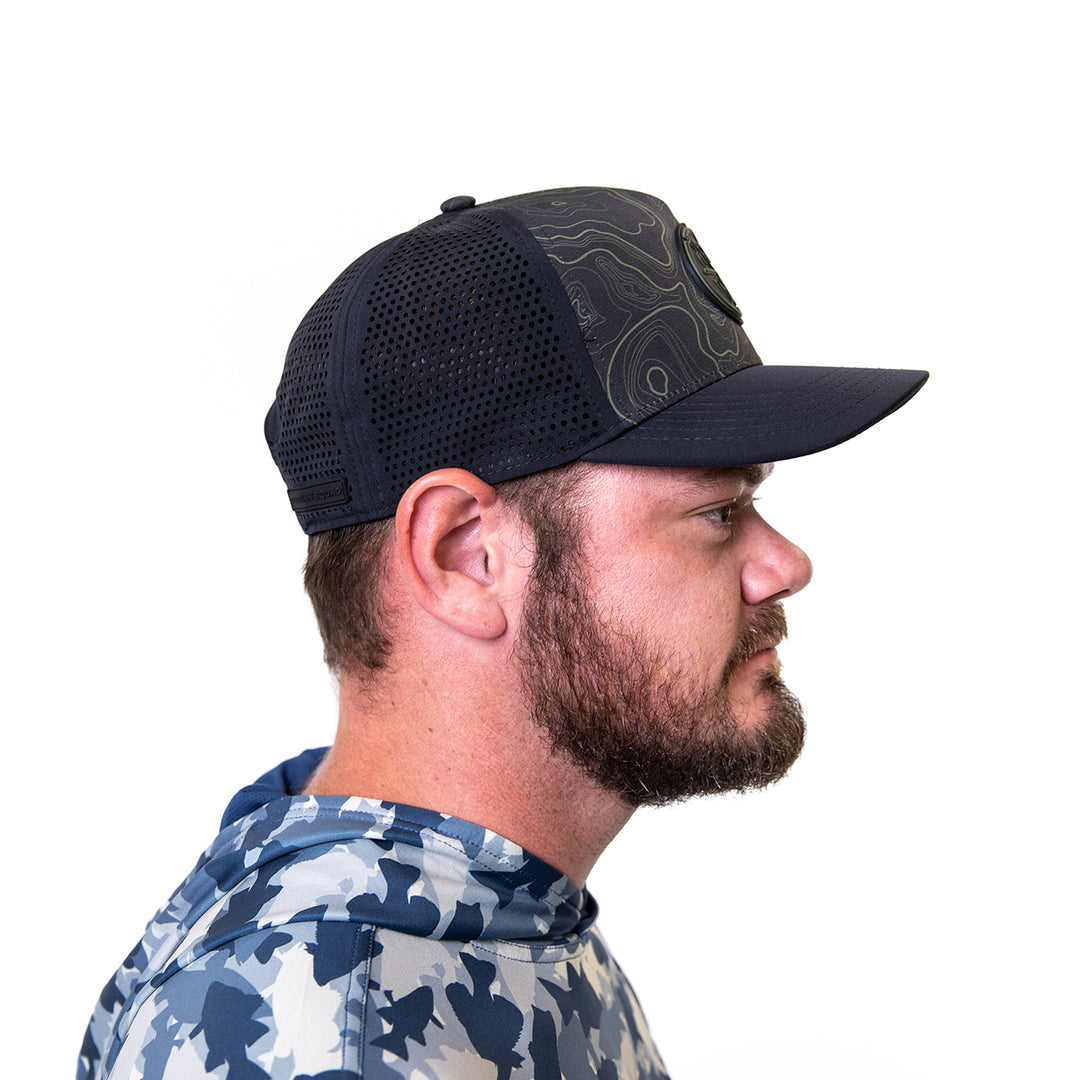 Midnight Topo Klutch Perforated Snapback