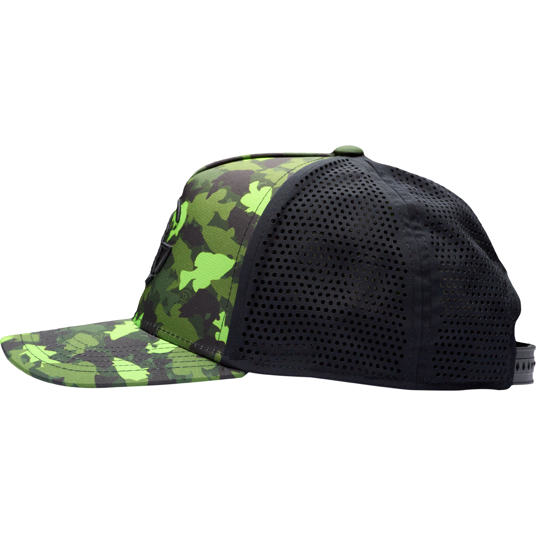 Googan Fish Camo Perforated Snapback