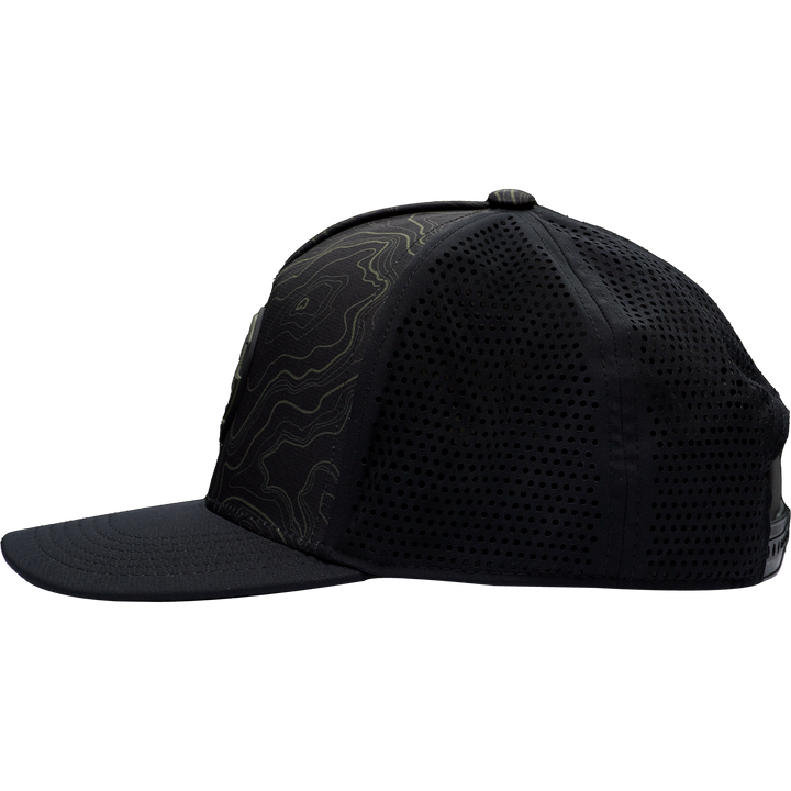 Midnight Topo Klutch Perforated Snapback