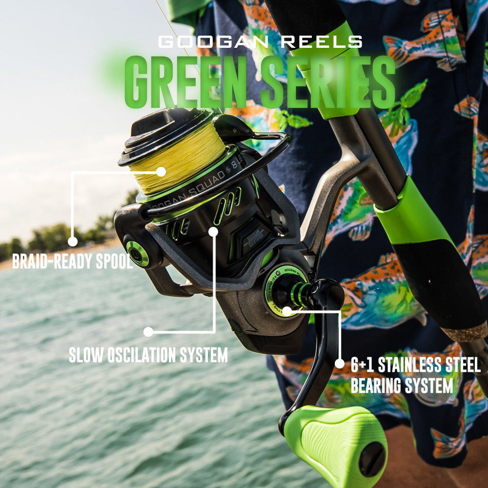 Green Series 1000 Spinning Reel